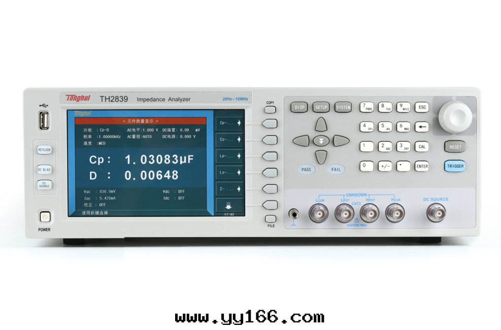 同(tóng)惠 TH2839系列精密阻抗分(fēn)析仪