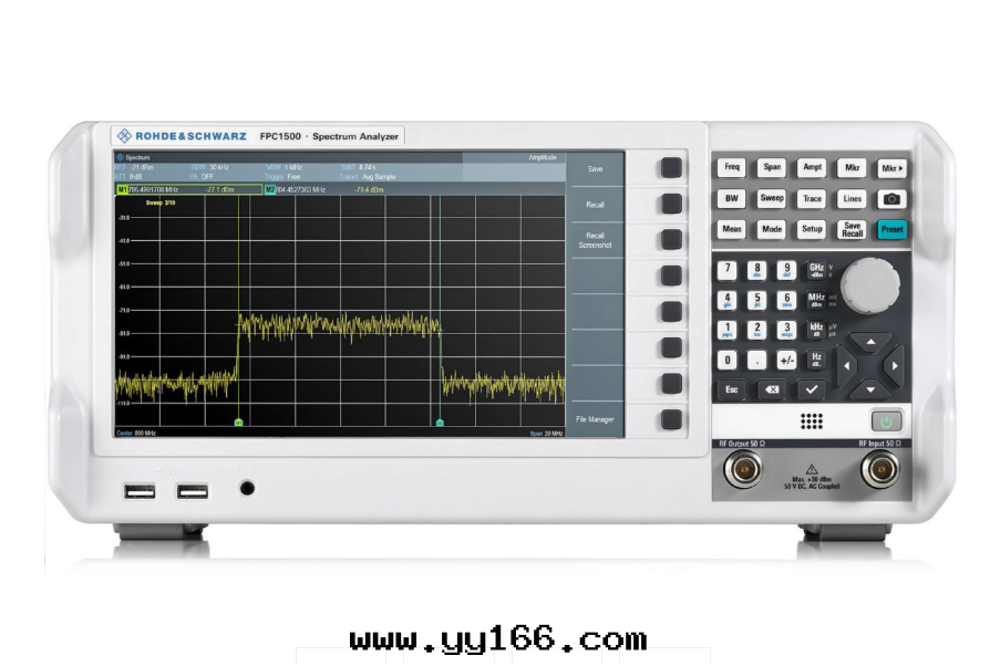  R&S FPC系列頻譜分(fēn)析仪